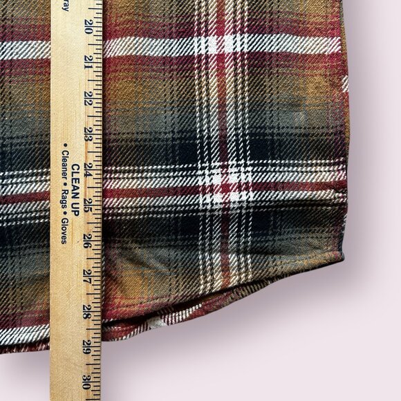 Orvis Men's Big Bear Heavyweight Flannel Shirt Cotton Multicolor Size M - Picture 9 of 9
